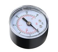 Akozon Manomètre Mécanique pour Air, Eau - Connexion Arrière BSPT 1/8" pour une Mesure Précise de la Pression (0-30psi,0-2bar)