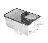 Akozon Marine-Boot-Duschsumpf-Pumpen-Abfluss-Kit-System Multi-Port-Einlass-Armoires RV Bilge 12V 750GPH für Duschsumpf-Pumpen-System Duschsumpf Marine-Duschpumpf-Pumpe Boot-Duschpumpe 750GPH-
