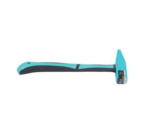 Akozon Marteau de Machiniste en Acier au Carbone avec Poignée en Tpr, Marteau de Forge pour les Ingénieurs Forgerons, Menuisiers, Poignée Antidérapante et Absorption des Chocs (Taille moyenne)