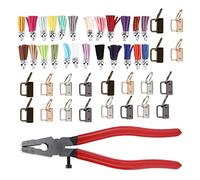 Akozon Matériel de Porte-clés Pompon 25mm/1,0 Pouces, 24 Couleurs, Fournitures Pratiques pour Porte-clés, Artisanat