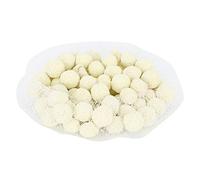 Akozon Média Filtrant pour Aquarium, Anneaux en Céramique, Boules de Charbon Actif 10-iN1 480g, Accessoires Professionnels à Utiliser (Boules de bactéries Jaunes 500g)
