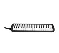 Akozon Mélodica Instrument à Vent avec 37 Touches pour Débutants et (BLACK) | Matériau ABS, conception portable, comprend une sarbacane et un embout buccal, parfait pour les enfants
