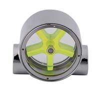 Akozon Métal Indicateur De Débit G1/4" Refroidissement Débitmètre Capteur