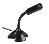 Akozon Microphone à condensateur, Mini USB 2.0 Microphone Support de Bureau réseau Professionnel Flexible Micro pour PC Portable KTV Chat Web vidéoconférence Chant Bureau Flexible Haute sensibilité
