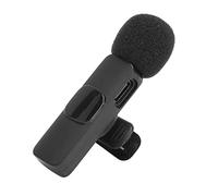 Akozon Microphone Cravate sans Fil 3,5 Mm avec Suppression Intelligente du Bruit et Couplage Automatique pour l'enregistrement en Direct, Le Vlogging, Les Interviews et l'enseignement