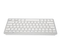 Akozon Mini Clavier Fil Portable Ultra Fin, Clavier d'ordinateur 78 Touches pour, iOS, OS X - Blanc (Cangjie Traditionnel)