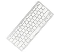 Akozon Mini Clavier Fil Portable Ultra Fin, Clavier d'ordinateur 78 Touches pour, iOS, OS X - Blanc (coréen)