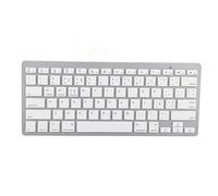 Akozon Mini Clavier Fil Portable Ultra Fin, Clavier d'ordinateur 78 Touches pour, iOS, OS X - Blanc (Portugais)