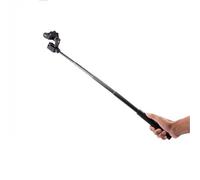 Akozon Mini Perche à Selfie Télescopique avec Stabilisateur à 3 Axes, Vis Universelle 1/4 Po pour Wg2/G5/Spg, Plastique Léger et Poignée Antidérapante pour Voyage Vlogging