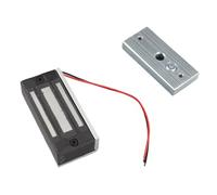 Akozon Mini Serrure de Porte électromagnétique DC12 V 60 Kg - Serrure Magnétique de sécurité pour Portes en Bois, en Verre et en Métal - électronique Fiable avec Absorption des Surtensions