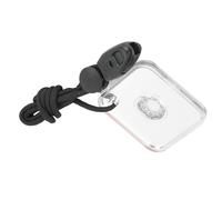 Akozon Miroir de Signal de Réflecteur Acrylique de Survie en Plein Air avec Longe de Sifflet - Outil de Communication à Longue Distance et de Signal de sécurité