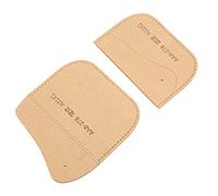 Akozon Modèle de Modèle en Cuir pour Porte-monnaie - Porte-monnaie en Acrylique, Outil de Coupe pour Arts, Artisanat et Couture - Lot de 2