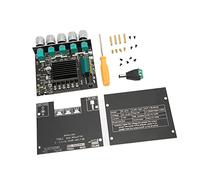 Akozon Module Amplificateur de Puissance Numérique 50 W X 2 Caisson de Basses 100 W 2.1 Canaux - Son amélioré avec 5.0, Fréquences Réglables et Protections Multiples