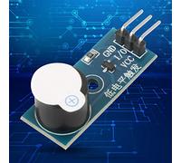 Akozon Module de Sonnerie Active 3.3V 5V, 5 Pièces, pour l'électronique, Bip d'alarme pour Ornements, Minuteries et Systèmes d'alarme