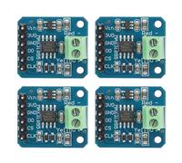 Akozon Module de Thermocouple de Type K, Carte de Capteur de Température, 4 Pièces, Port SPI, Sortie Numérique, -200 ℃ à 1350 ℃, Taille Compacte, Espacement des Trous de