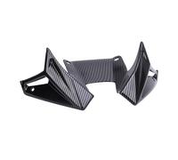 Akozon Motorcycle Naked Front Spoiler Winglet Amélioration de la Mise à Niveau Stabilité CB500 2024-2025 (Style Fibre de Carbone)