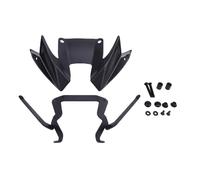 Akozon Motorcycle Naked Front Spoiler Winglet Amélioration de la Mise à Niveau Stabilité CB500 2024-2025 (Noir Mat)