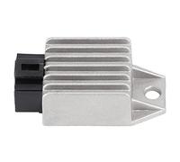 Akozon Motorrad Spannungsregler, 12 V 4 broches Stecker Regler Gleichrichter für Roller Moped Geländefahrzeuge Gokarts Buggie mit GY6 Motor bis
