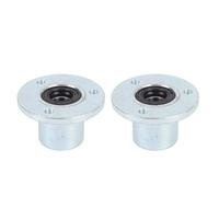 Akozon Moyeu de Roue Avant 2 Pièces de 17 Mm avec Joint de Roulement, Impact en Alliage d'acier pour Go Kart, ATV, UTV, Quad, stabilité et durabilité Améliorées