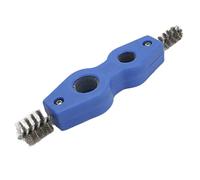 Akozon Nettoyeur de Bornes de Batterie 4 en 1, Brosse de Nettoyage de Bornes de Batterie, Nettoyeur de Tuyaux en Acier pour Tuyaux