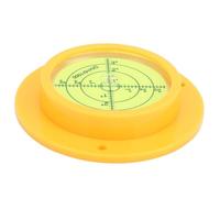 Akozon Niveau à bulle rond Bulle de niveau rond d'outil de mesure de 90x17mm avec l'échelle pour l'équilibre de plate-forme de
