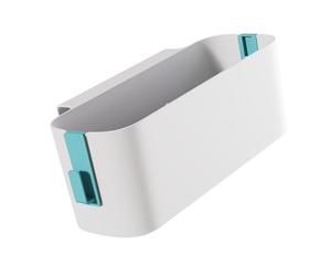 Akozon Organisateur de Rangement Suspendu au Chevet avec Crochets, étagère de Chevet Peu Encombrante pour Téléphones et Livres (Green)