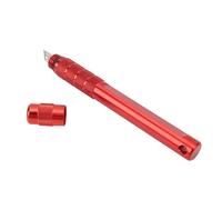 Akozon Outil de Nettoyage des Rainures des Clubs de Golf - Aiguiseur Professionnel pour Fers et Clubs - Optimise Le Backspin et Le Contrôle de la Balle avec Un Design Ergonomique (Rouge)