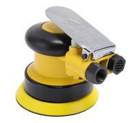 Akozon Pandière à Air à Double Action de 4 Pouces Basse Vibration, Outil de Polisseur Pneumatique pour le Polissage de la Voiture et du Navire avec 10000 Tr/Min et 1/4