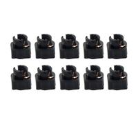 Akozon Paquet de 10 Douilles Torsadées T5 LED, Support de Lampe de Groupe de Tableau de Bord PC47, Douille d'ampoule de Remplacement pour les écrans Automobiles