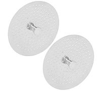 Akozon Paquet de 2 Filtres de Remplacement pour Presse à café en Acier, Idéal pour les Cafés et le Brassage à Domicile sans Résidus (Pour 4 personnes)