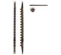 Akozon Paquet de 4 Barres de Cellules d'abeille avec 50 Gobelets de Cellules d'abeille pour Un élevage Efficace des Reines en Apiculture