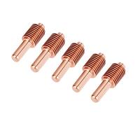 Akozon Paquet de 5 électrodes de Remplacement pour Coupeur - Consommables de Torche en Cuivre Tellure de qualité Supérieure pour une Coupe Efficace du Métal