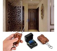 Akozon Paquet de Transfert sans Fil RF, Relais à Canal Unique DC 12v 10a, Récepteur 315mhz avec émetteur de Manipulation à Distance pour Usage Domestique