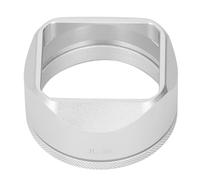 Akozon Pare-Soleil carré en Alliage d'aluminium, adapté à la Caméra X100VI X100V, Protège l'objectif et Améliore la qualité de l'image (Silver)