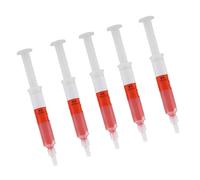 Akozon Pâte à Polir pour Meulage Diamant Pièce/Ensemble, composé de Rodage, Pâte Abrasive, Tube à Aiguille W1.5#6000 5 Pièce/Ensemble (W1.5 (oculaire 6000 Poli))