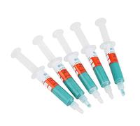 Akozon Pâte à Polir pour Meulage Diamant Pièce/Ensemble, composé de Rodage, Pâte Abrasive, Tube à Aiguille W1.5#6000 5 Pièce/Ensemble (W7 (Polissage Fin 1500 Mesh))