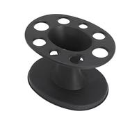Akozon Peignes de Salon Professionnel, Clips Ronds Clips Cisqueur Casqueur Black Hair Storage Stand Multi Slots