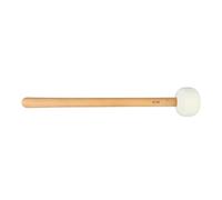 Akozon Percussion Antidérapante en Feutre Doux avec Manche en Bois, Baguettes et Timbales pour Instruments de Musique (Blanc SP 02 32cm)