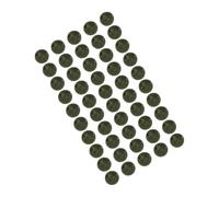 Akozon Perles de Pêche à la Carpe 50 Pièces-Perles de Plate-Forme en Silicone Souple de 6mm pour Une Attraction Améliorée dans la Pêche de Nuit et en Eau Profonde (Green)