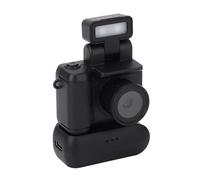 Akozon Petit Appareil Photo Numérique 1080P avec Flash LED, écran LCD coloré, Style Vintage pour Les Voyages et l'enregistrement de la Vie, Appareil Photo Porte-clés Portable