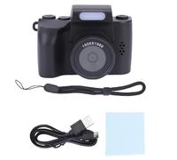 Akozon Petit Appareil Photo Numérique à Mise au Point Automatique 1080P Micro Caméra Vidéo Porte-clés Enregistreur Vidéo Filtres Intégrés écran HD de 1,3 Pouces pour Les Fêtes de Voyage (Black)