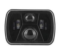 Akozon phare LED H4 7in LED 5x7 pouces phare carré haute luminosité 12-24 V phare adapté pour YJ