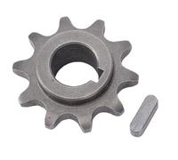 Akozon Pignon Avant à 10 Dents, Remplacement de Chaîne 40 41 420 pour EX Trail BT200X, Pignon Avant à 10 Dents avec Alésage de 16 Mm adapté pour Mini Vélo Go Kart