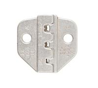 Akozon Pince à Sertir JX-1601-10 avec 5 Moules à Mâchoires Interchangeables pour Bornes 28-18 AWG 0,1-1,0 mm² Pince à Sertir pour Virole Bootlace Sertissage de la Tête de Borne à Cliquet (JX-1601-08)