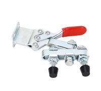 Akozon Pince Horizontale à Verrouillage sécurisé, Double Fer à Dégagement Rapide, capacité de Maintien de 500lb, Pince à Bascule pour le Travail du Bois-FA2008BH