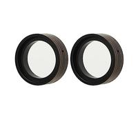 Akozon Pinces à Billes Internes en Laiton, 2 Pièces, Professionnelles, 1.3 Pouces, Poids de Roue à Billes en Laiton RC, Voiture 1/18 RC (Black)