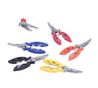 Akozon Pinces de Pêche en Acier Inoxydable, Ciseaux Multifonctions pour Leurres, 5 Pièces, Ensemble d'outils pour Matériel de Pêche, Experts