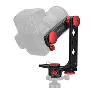 Akozon Plaque de Dégagement Rapide Panoramique Rotative à 360 ° en Alliage d'aluminium à 720 °, Roulement Maximum de 10 Kg//Appareil Photo Numérique-trépieds et Monopodes