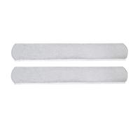 Akozon Plaques en Acier Galvanisées de 15cm, 2 Pièces, pour Gilet lesté et Protège-tibia des Jambes, Entraînement Physique, Conception à Tête Ronde, Respectueuse de la Peau (Modèle de 15 cm de long)