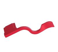 Akozon Poignée de l'appareil Photo Remplacement de la poignée en Alliage d'aluminium pour Repose-Pouce pour Appareil Photo pour A9 / A9R / A7RIII / A7 III Rouge